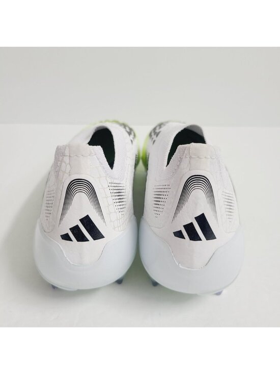 NEW Adidas Predator Elite Laceless FG Soccer Cleats JI1075 Size 7.5 White #1 main image 8